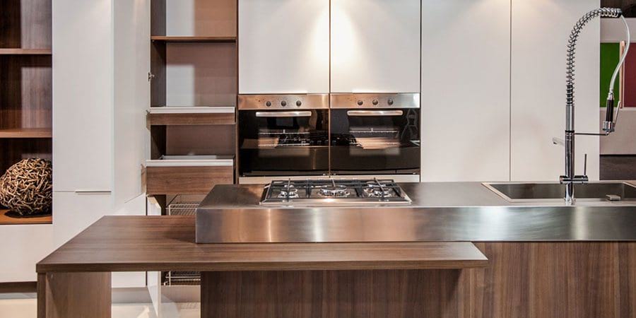 Fotografía de cocina Moka Bianco.